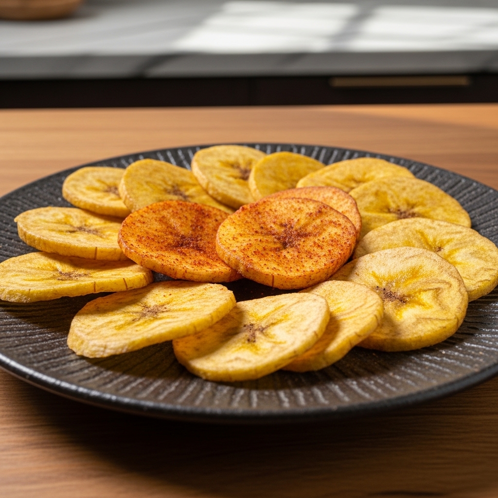 Ghanaian Plantain Chips – Crispy, Spicy, and Mouthwatering!