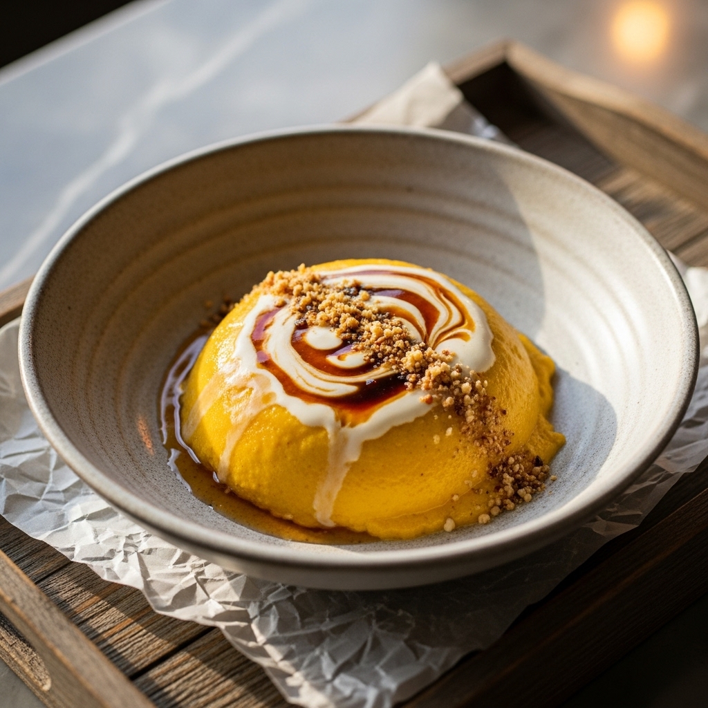 Ghanaian Vegetarian Fufu Pudding: A Heavenly Dessert Experience