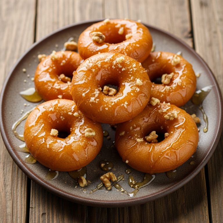 Glorious Gluten-Free Greek Loukoumades with Honey Syrup & Walnuts