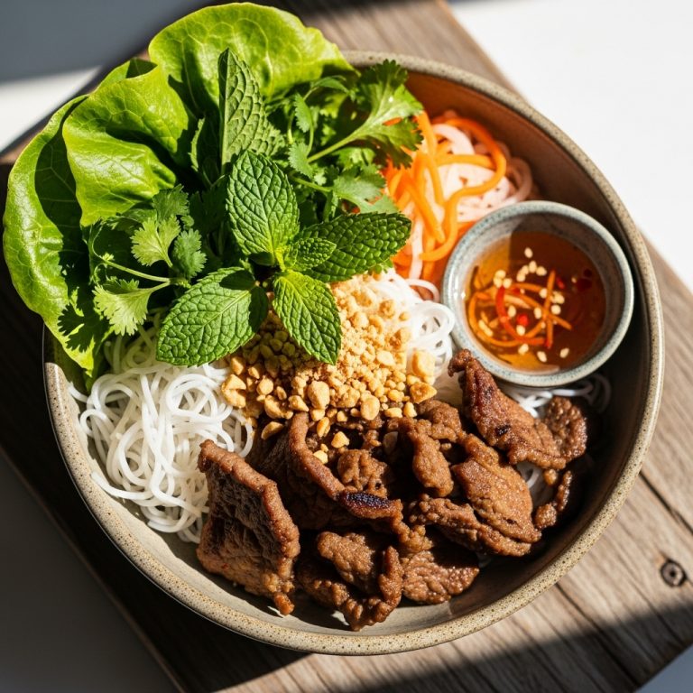 Glowing Morning Sunshine Vietnamese Lunch Bowl