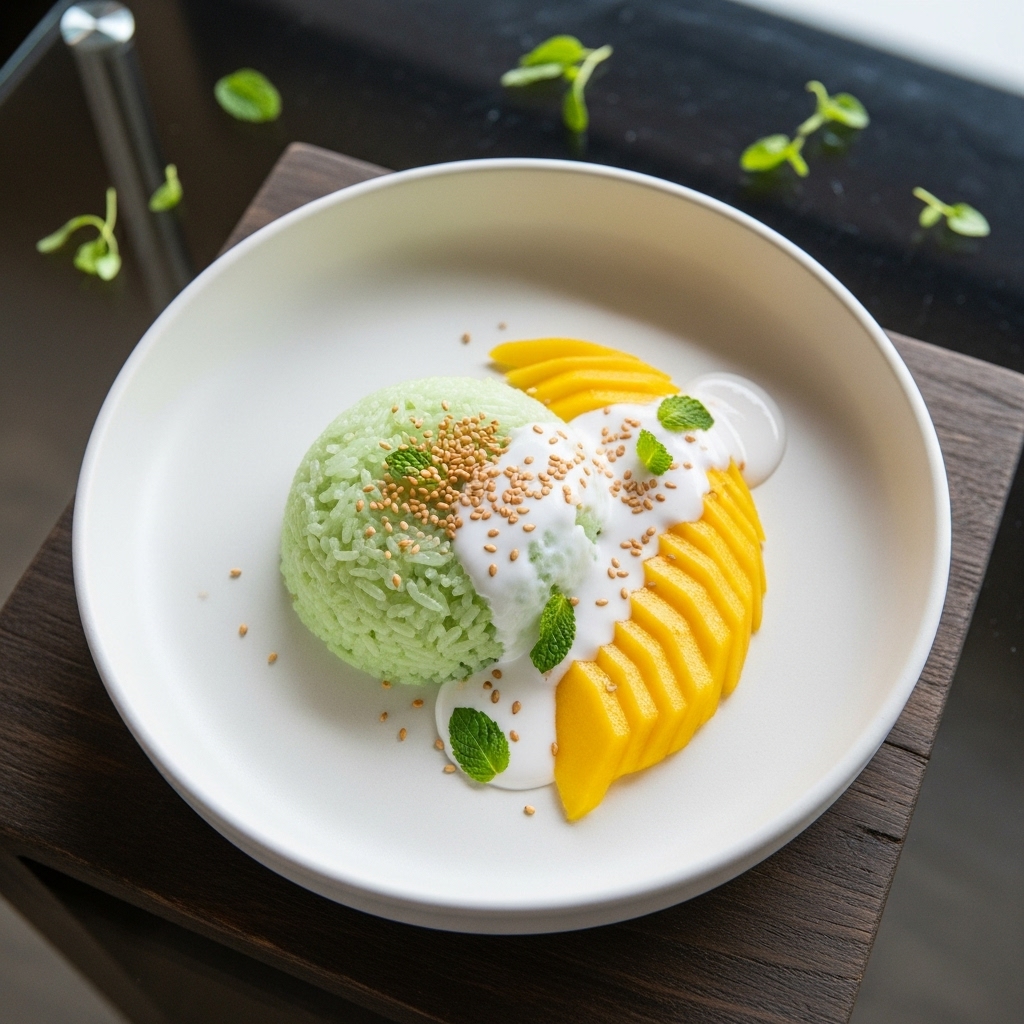 Gluten-Free Cambodian Mango Sticky Rice Delight