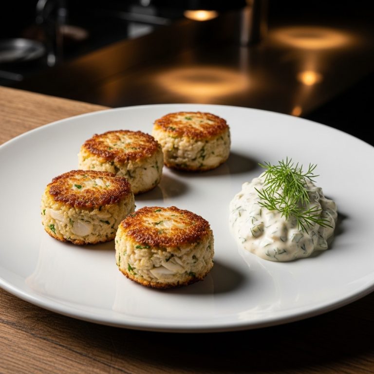 Gluten-Free Mini Crab Cakes with Tartar Sauce