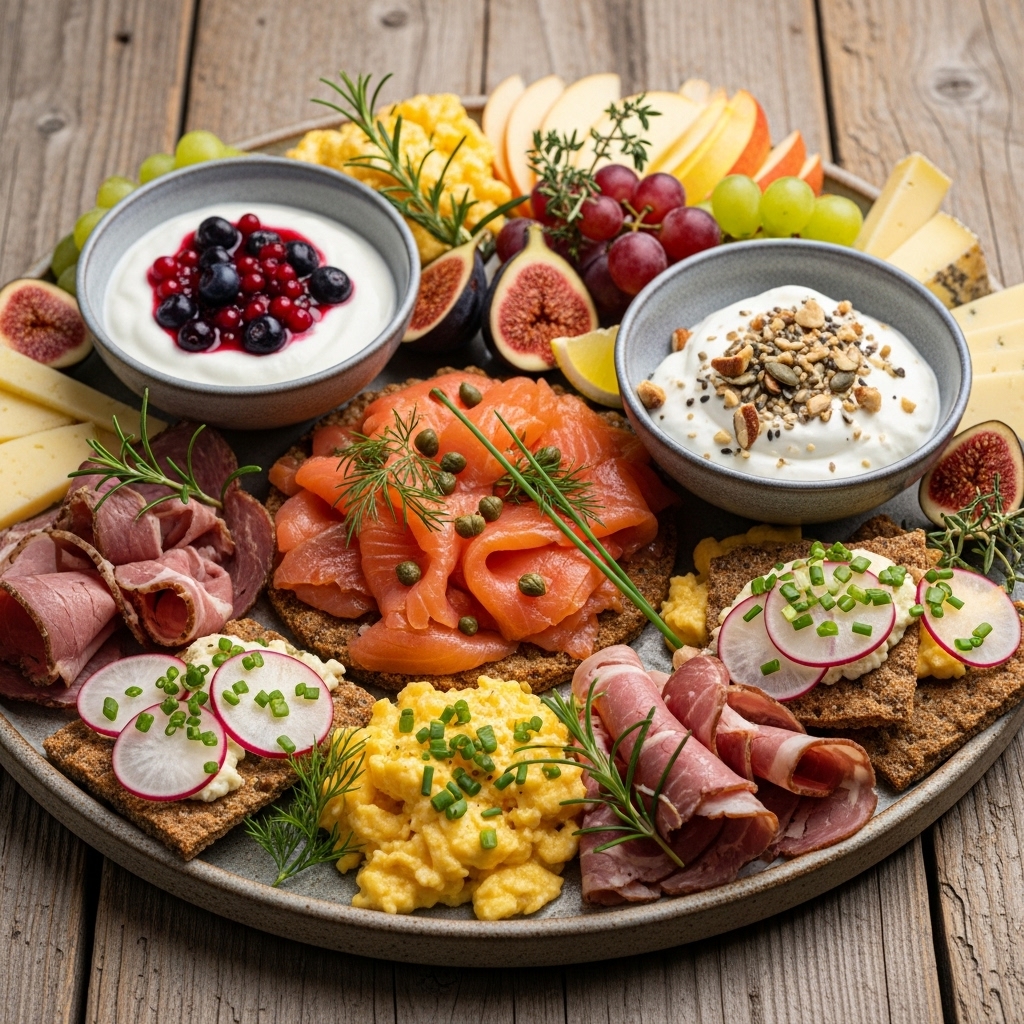 Gluten-Free Nordic Breakfast Feast: A Symphony of Flavors and Textures