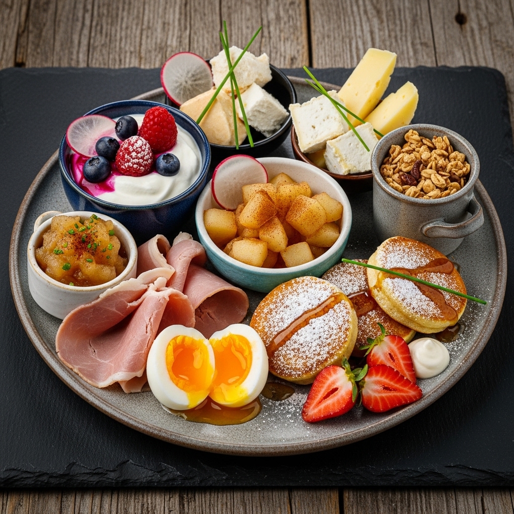 Gourmet Gluten-Free Dutch Breakfast: A Sensory Experience