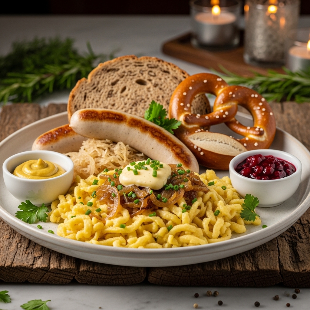 “Gourmet Gluten-Free German Breakfast: A Scrumptious Start to Your Day”