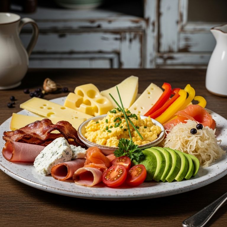 Gourmet Keto German Breakfast: A Delightful Symphony of Flavors