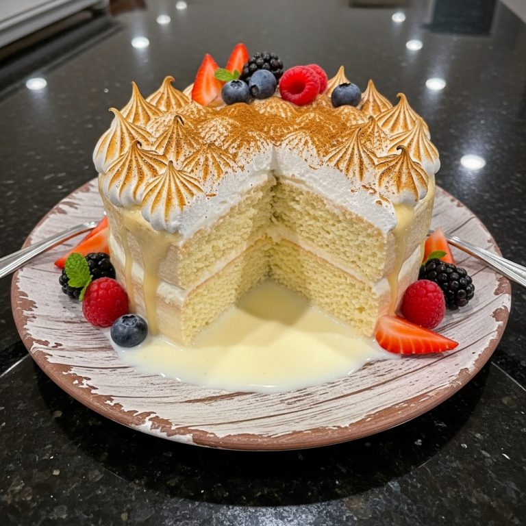 Gourmet Vegan Cuban Tres Leches Cake: A Mouthwatering Fusion Dessert