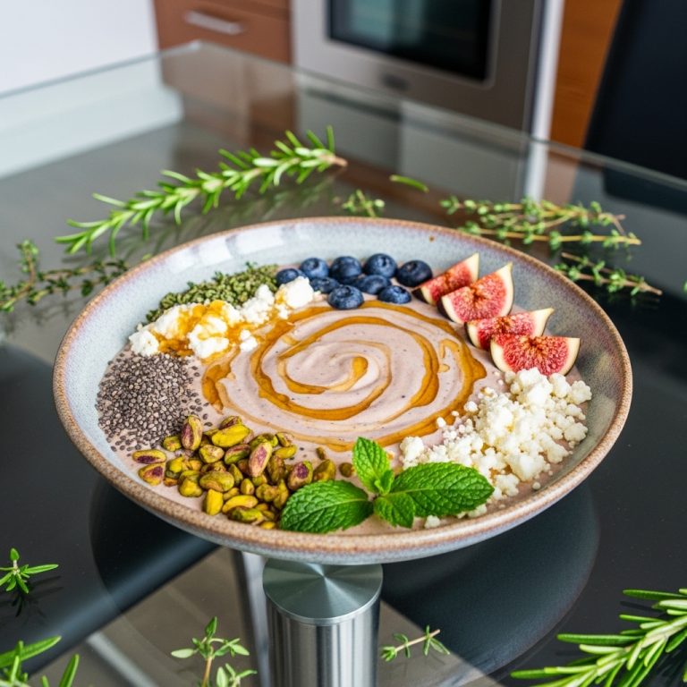 Greek Energy Boost Smoothie Bowl