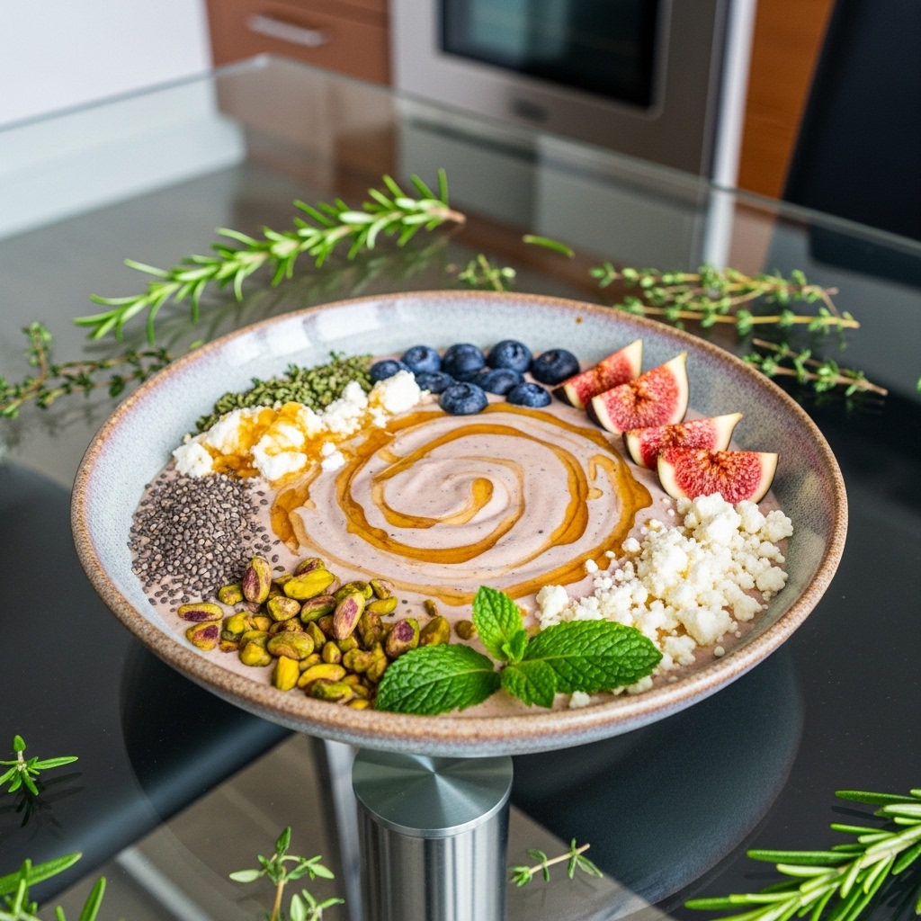 Greek Energy Boost Smoothie Bowl