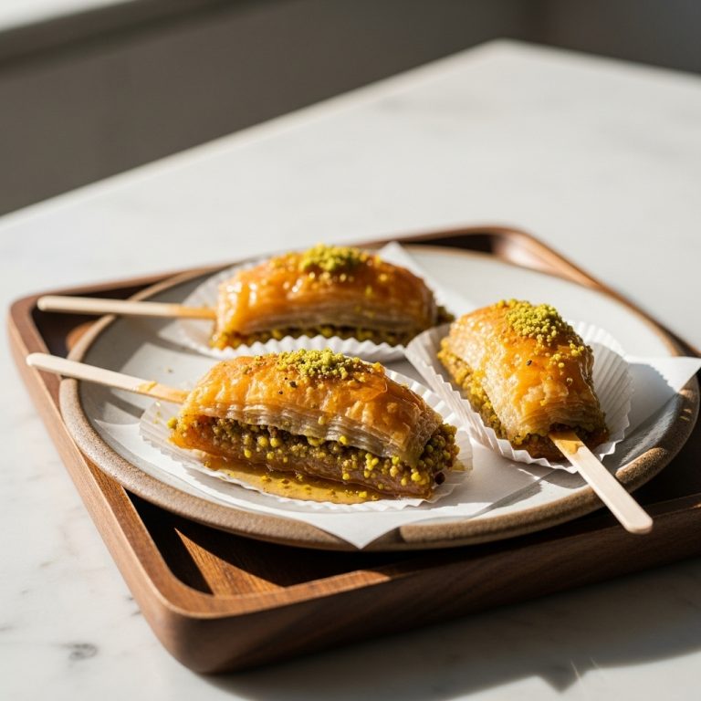 Greek Honey Baklava Pops