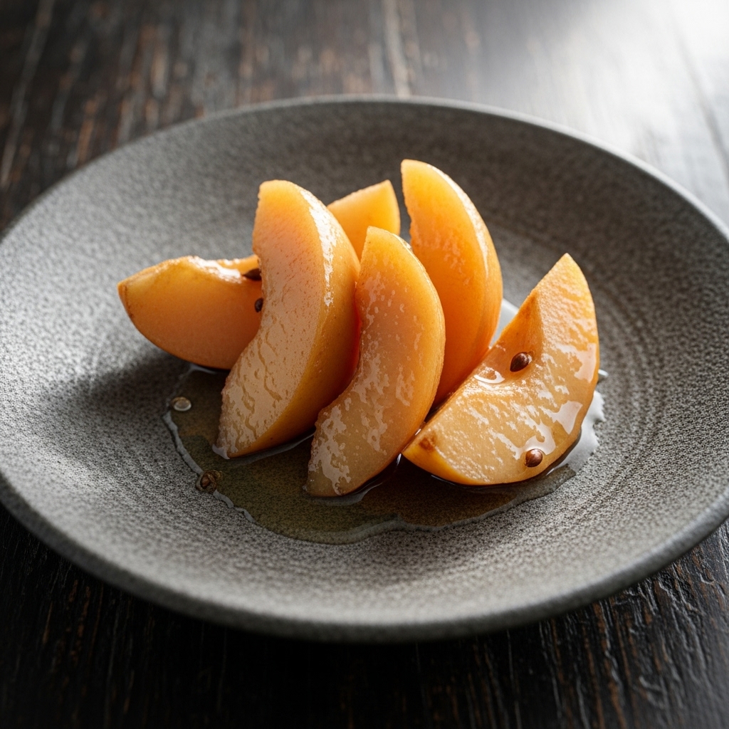 Greek Honey-Wine Poached Quince