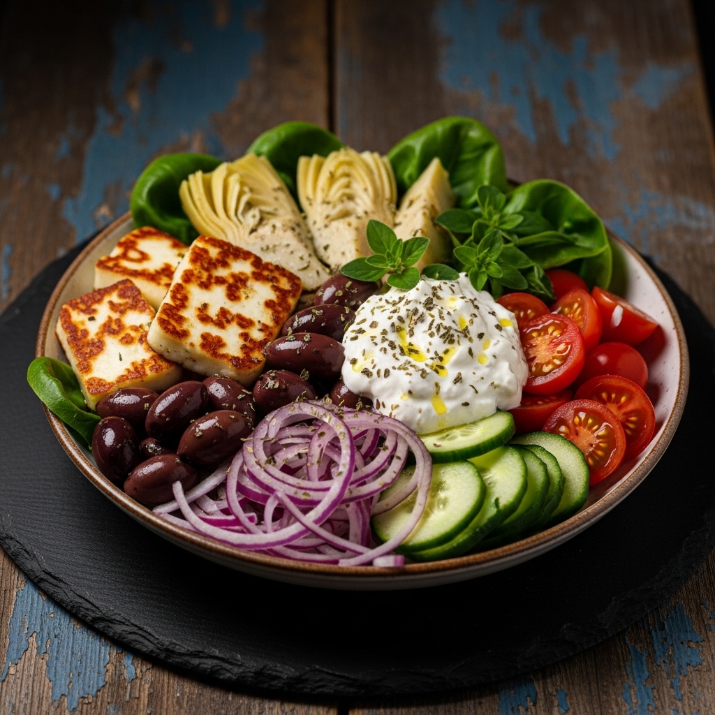 Greek Keto Bowl: A Revitalizing Mediterranean Feast