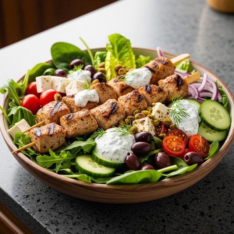 Greek Keto Power Bowl: A Rejuvenating Energy Boost