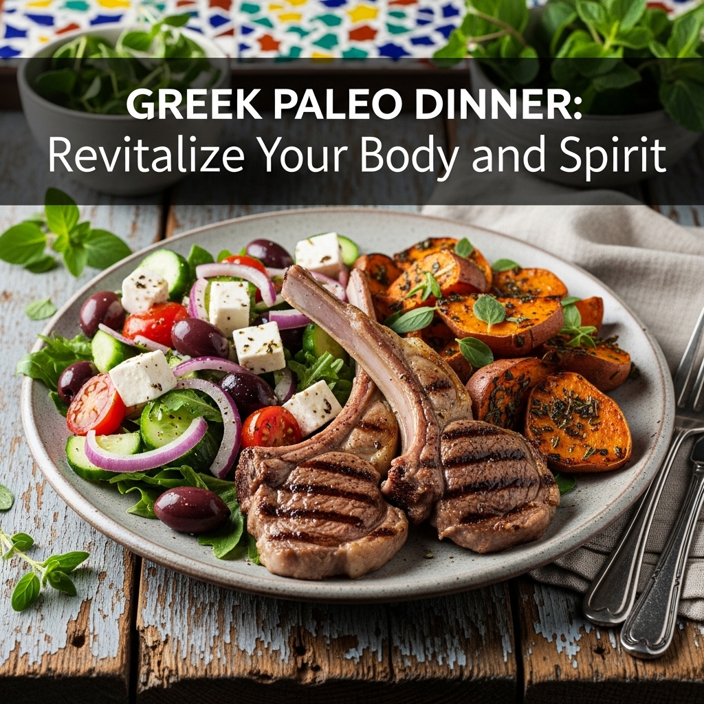 Greek Paleo Dinner: Revitalize Your Body & Spirit