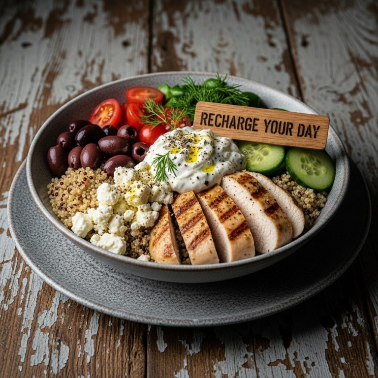 Greek Protein Bowl – Recharge Your Day!