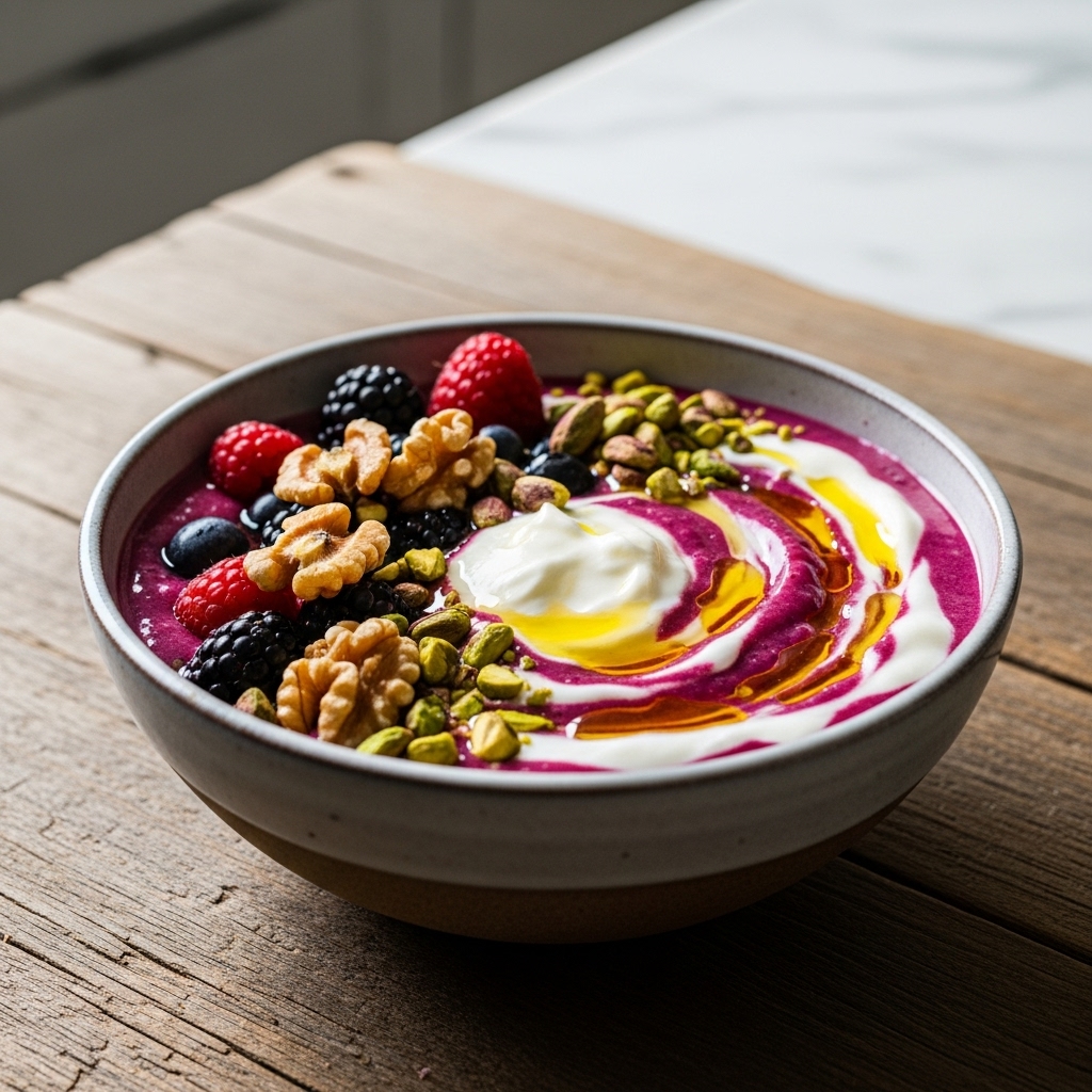 Greek Vibrance Smoothie Bowl