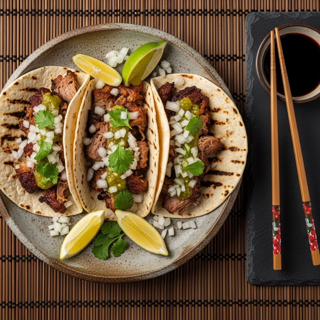 Grilled Carnitas Street Tacos