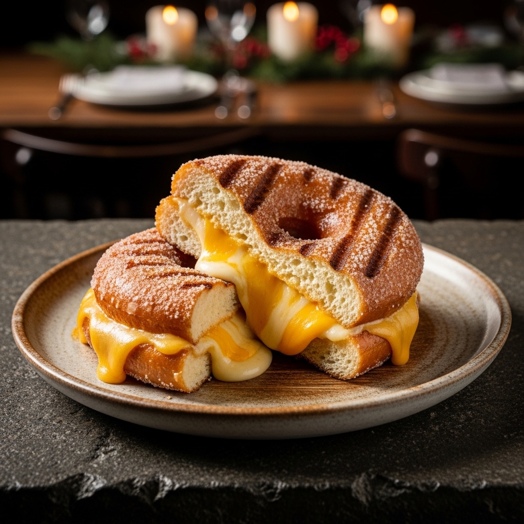Grilled Cheese Donut Sandwich – A Fusion Twist on the Classic