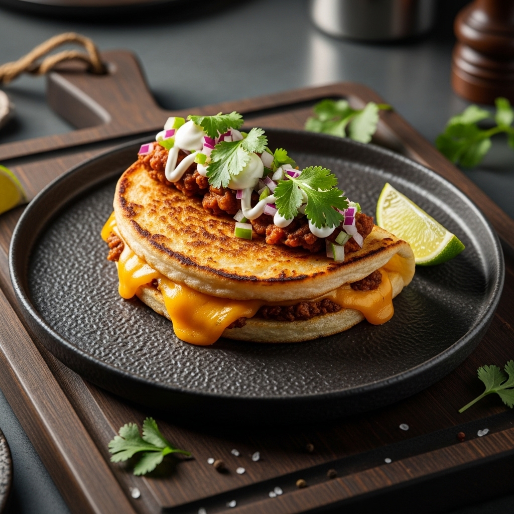 Grilled Cheese Meets Street Taco