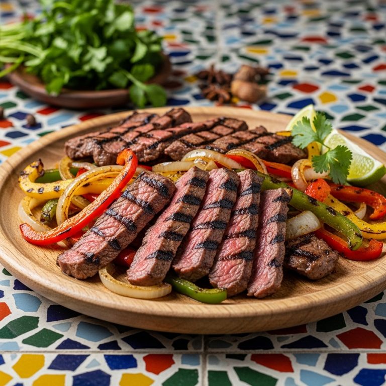 “Grilled Festival Classic Steak Fajitas”