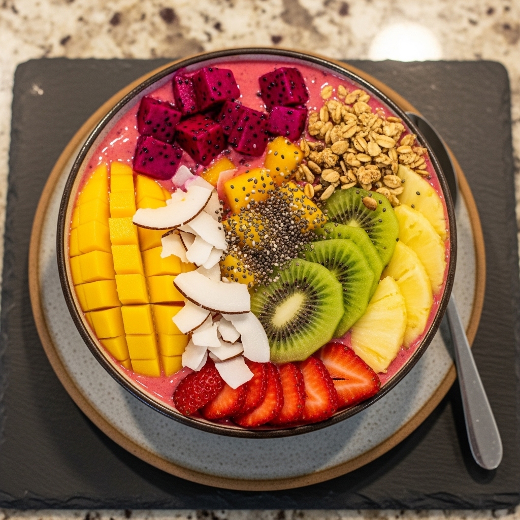 Hawaiian Brunch Energizing Protein Smoothie Bowl