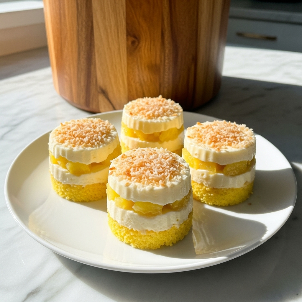 Hawaiian Dream Pudding Cakes