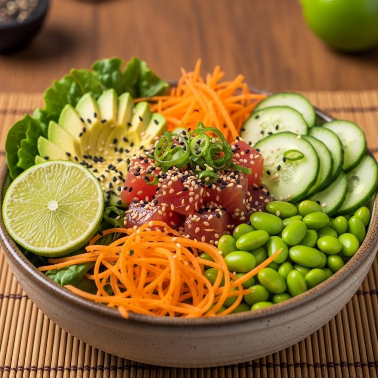 Hawaiian Energy Bowl – A Revitalizing Low-Carb Meal