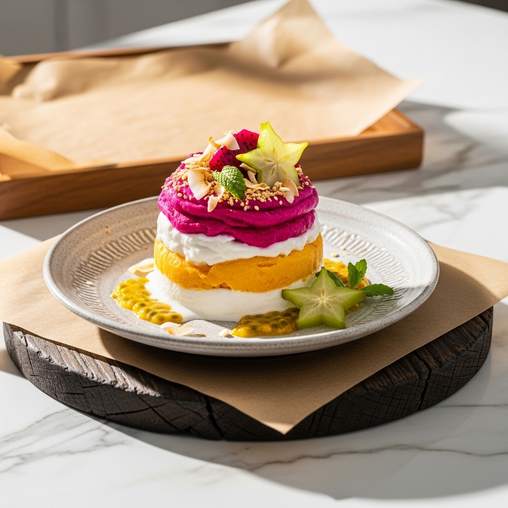 Hawaiian Frozen Delight: A Keto-Friendly Tropical Dream