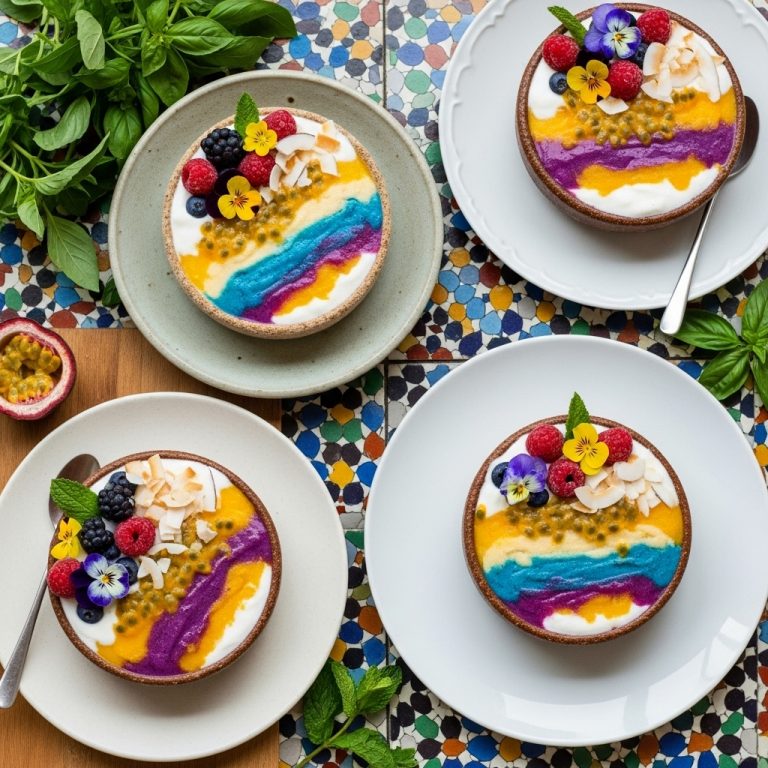Hawaiian Frozen Tropical Dream Vegan Parfaits