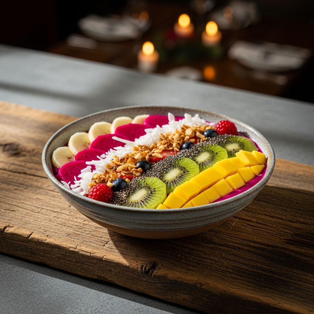 Hawaiian Island Energy Smoothie Bowl