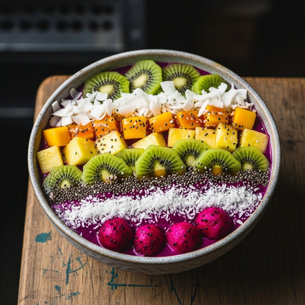Hawaiian Rainbow Bowl – A Vegan Energy Boost
