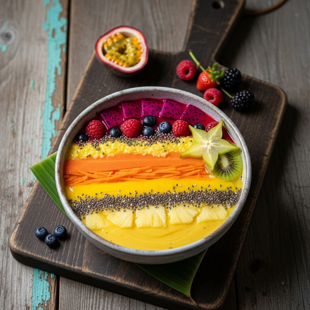 Hawaiian Sunrise Energy Boost Smoothie