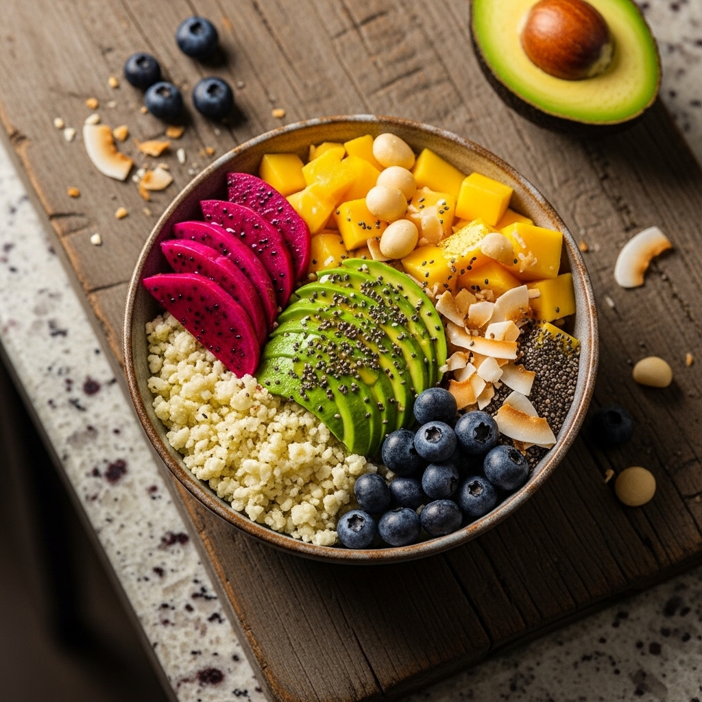 Hawaiian Sunrise Keto Bowl