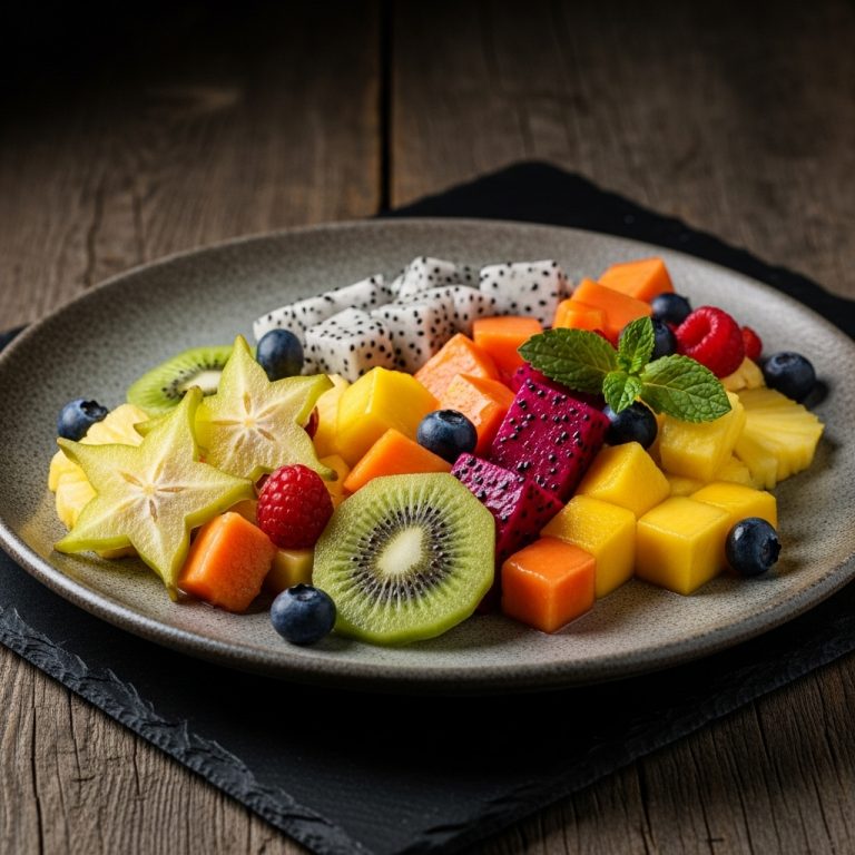 Hawaiian Sunrise Tropical Fruit Salad