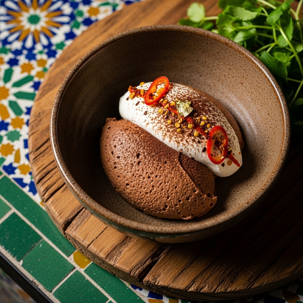 Heavenly Aztec Chocolate Mousse