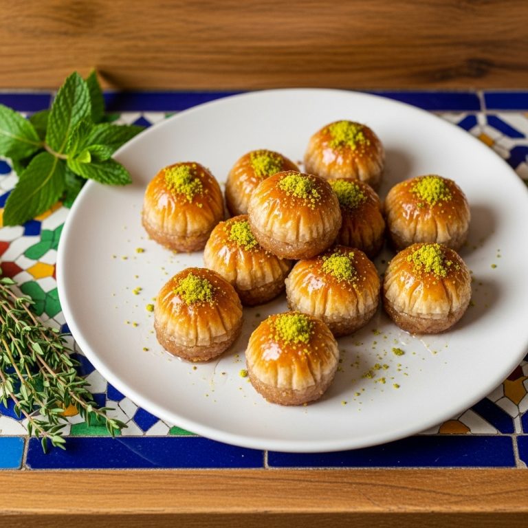Heavenly Baklava Truffles