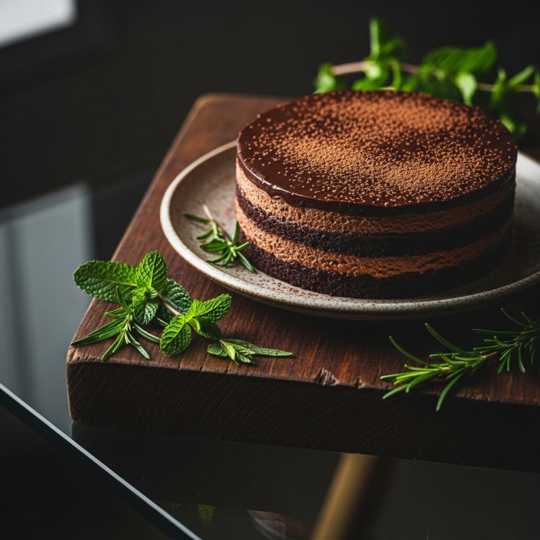 Heavenly Chocolate Gluten-Free Mousse Cake