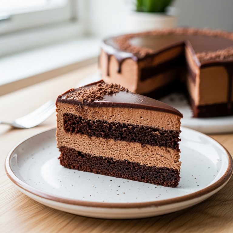 Heavenly Gluten-Free Chocolate Mousse Cake