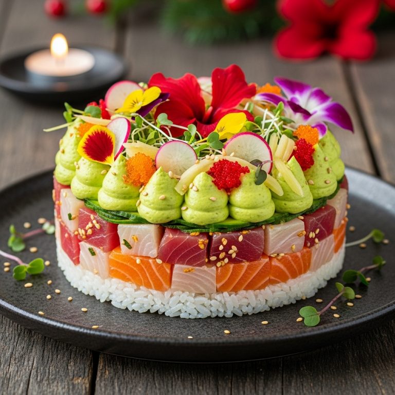 Heavenly Hawaiian Luau Poke Cake