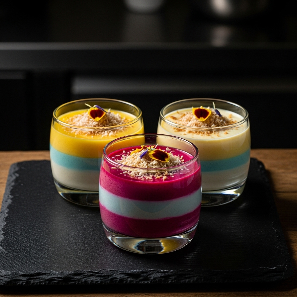 Heavenly Hula Pudding Cups