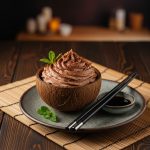 Keto Chocolate Mousse in Coconut Cups