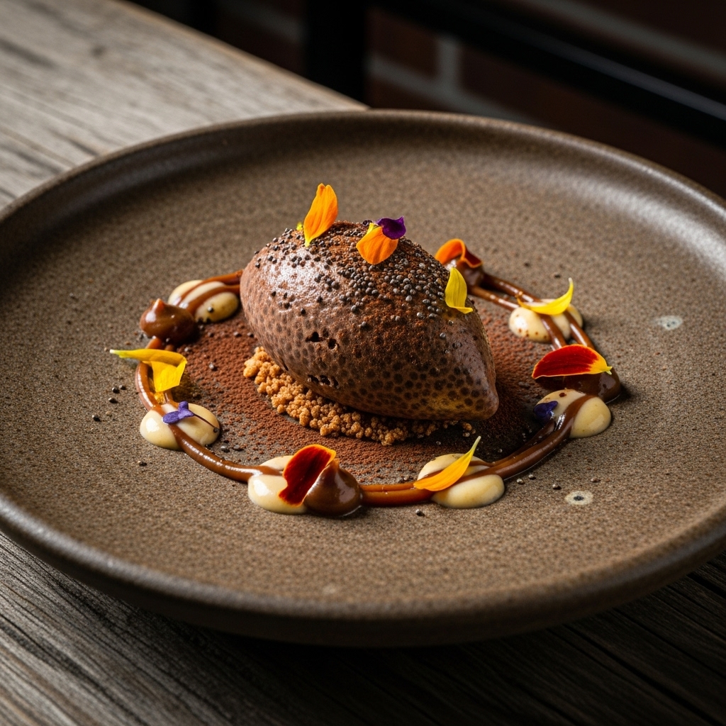 Heavenly Mexican Choco-Chia Sorbet