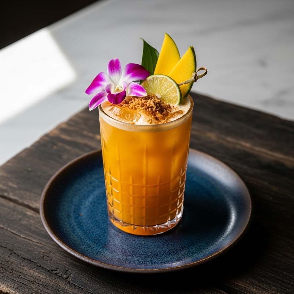 Heavenly Thai Mango Mocktail