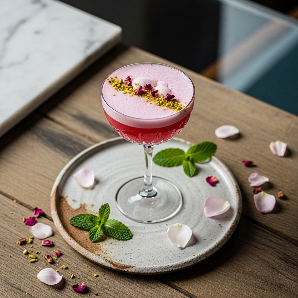 Heavenly Turkish Delight Mocktail