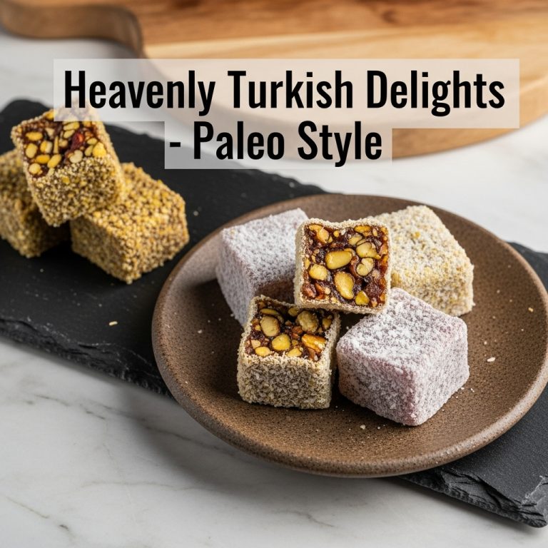 Heavenly Turkish Delights Paleo-Style
