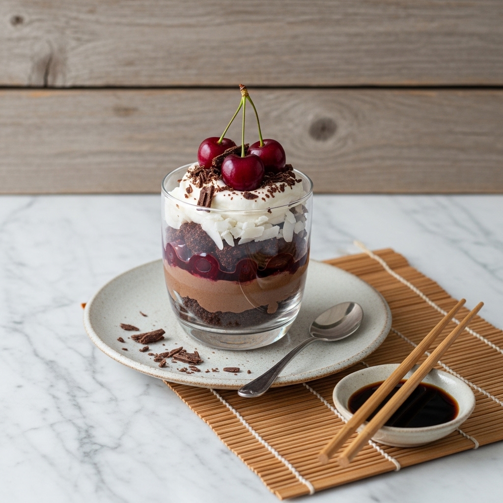 Heavenly Vegan Black Forest Parfait