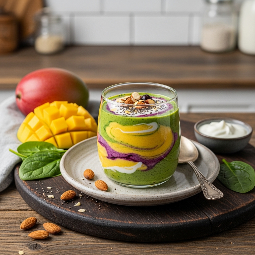 High-Protein Indian Fusion Smoothie