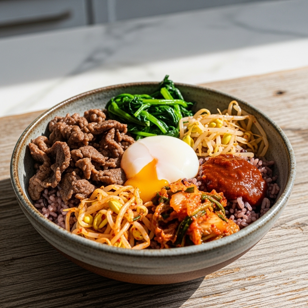 High-Protein Korean Lunch Bowl