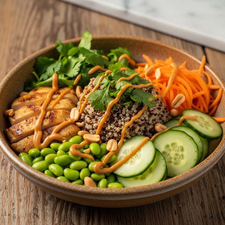 High-Protein Thai Bowl: Energize Your Body & Soul