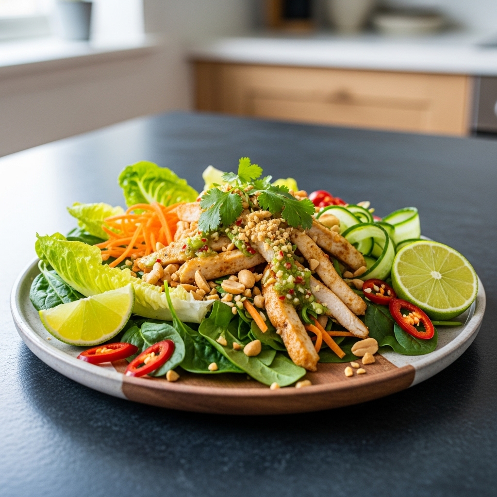 High-Protein Thai Lunch Salad